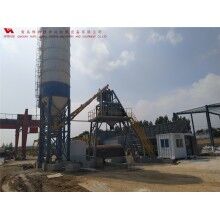HZS75混凝土攪拌站---臥軸主機高效節能-青島輝特機械