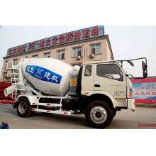 混凝土攪拌運(yùn)輸車4立方，液壓驅(qū)動(dòng)、風(fēng)冷式散熱器